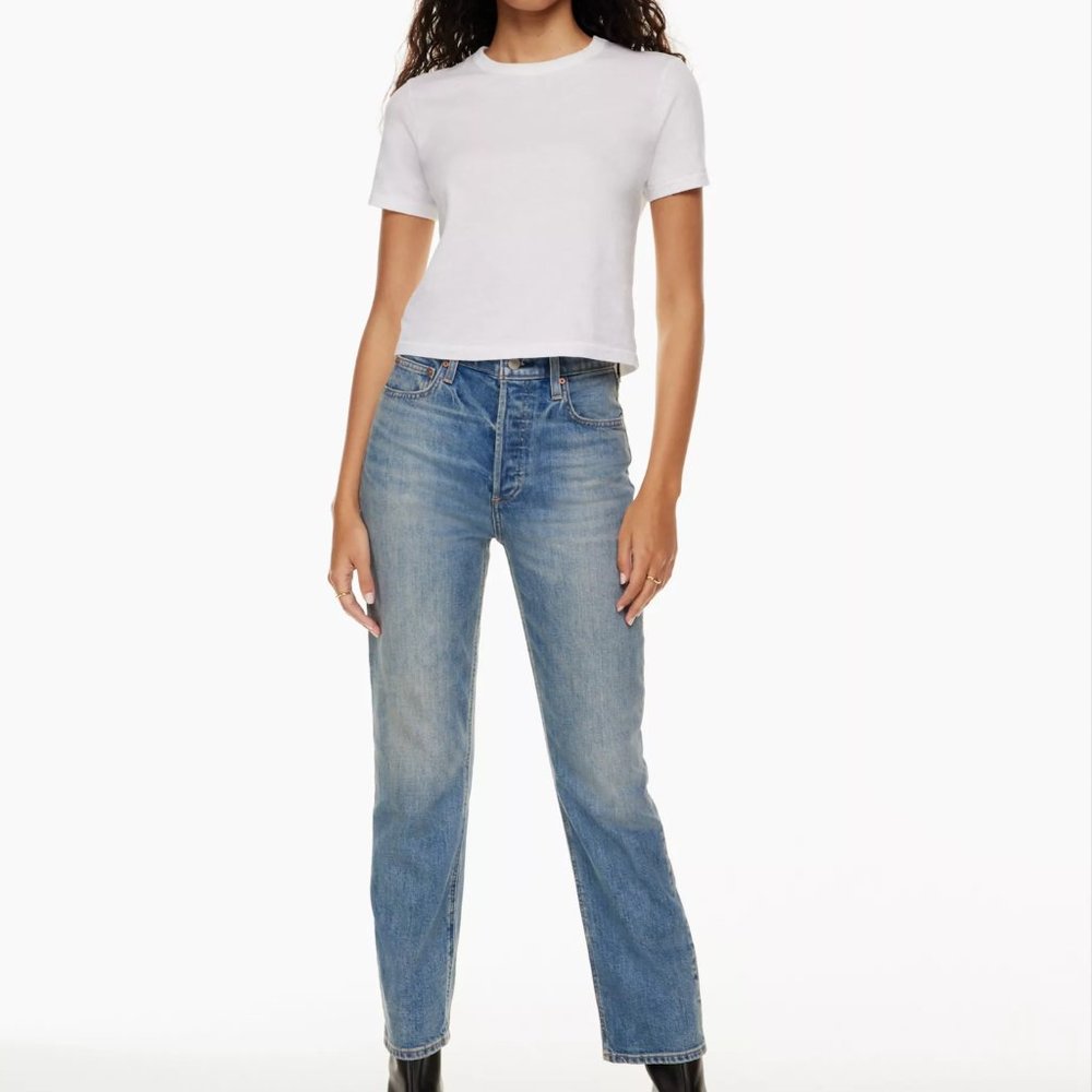 NWT Aritzia Arlo High Rise Straight Jeans (New with Tags)
